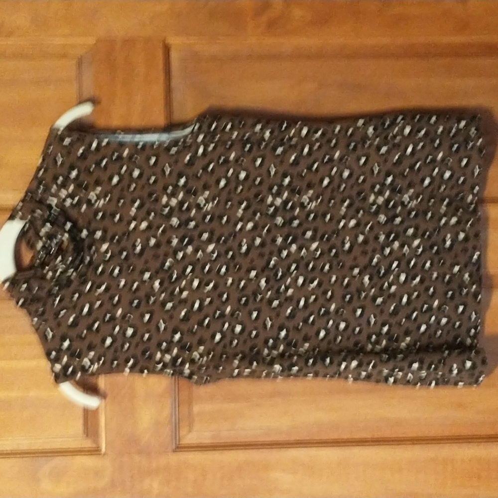 Tommy Hilfiger woman's size S sleeveless tunic, ruched neck, soft fabric 🐆